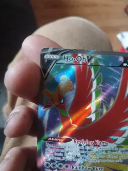 Pokemon Silver Tempest Ho-Oh v Full Art Holo Card 187/195 Ultra Rare Minty 🔥 - Image 3