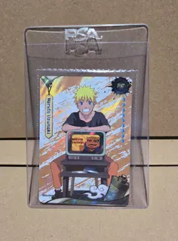 PSA Magazine Kayou NARUTO Uzumaki SEALED Promo Card NRSA-PR-003 Foil - Image 1