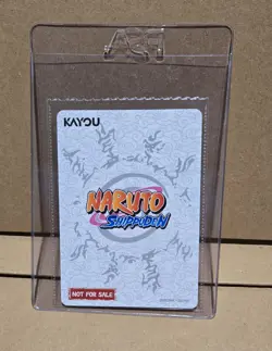 PSA Magazine Kayou NARUTO Uzumaki SEALED Promo Card NRSA-PR-003 Foil - Image 2