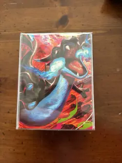 Pokemon Phantasmal Flames Mega Charizard X UPC Trading Card Deck Box - Image 1