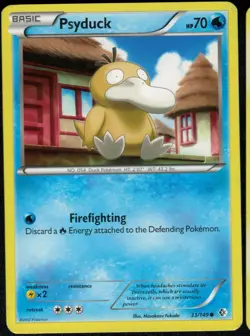 Psyduck 33/149 Common MP Pokemon Card HQ Scan - Image 1