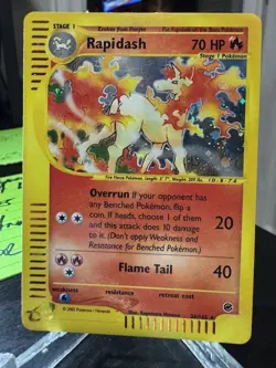 Rapidash - 26/165 - Pokemon Expedition Holo Rare Card NM - Image 1