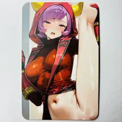 [Buy 2+ Free Ship]Waifu Sexy Doujin Hentai Dual Sided Lewd Anime Goddess Card - Image 1