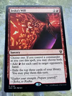 Jeska's Will MTG NM Nonfoil - Image 1
