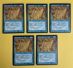 (X5) Mtg Merchant Scroll - Magic the Gathering - Ice Age - Image 1