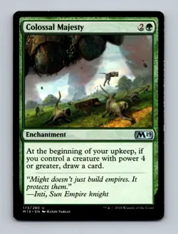 Colossal Majesty Core Set 2019 Non-Foil MTG LP - Image 1