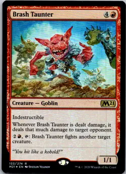 Brash Taunter R Core Set 2021 133 NM Foil - Image 1