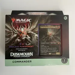 MTG Endless Punishment Duskmourn Commander Deck *New, Sealed* Free Ship - Image 2