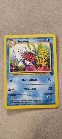 Seaking - Pokemon TCG - MP - Uncommon - Jungle Set 46/64 - Image 1