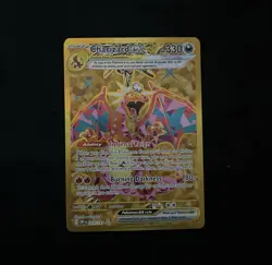 Pokemon TCG Hyper Rare Gold Charizard EX Obsidian Flames 228/197 (NM) - Image 1