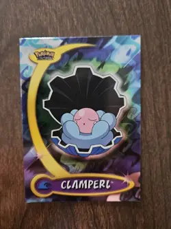 Pokemon Clamperl #19 Topps Advanced Challenge FOIL - Image 1