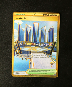 Pokemon Card TCG - Levincia 244/182 - Destined Rivals - Hyper Rare - NM ⭐ - Image 1
