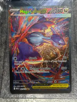 Pokemon Mega Latias ex 181/132 NM Mega Evolution Holo - GRADEABLE / MINT - Image 3