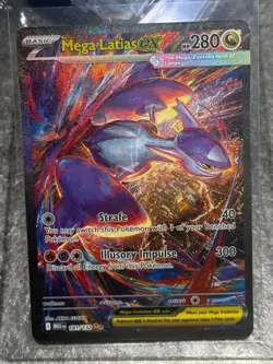 Pokemon Mega Latias ex 181/132 NM Mega Evolution Holo - GRADEABLE / MINT - Image 4