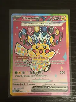 Pokemon Pikachu EX SIR 277/217 Ascended Heroes English - NM - Image 1