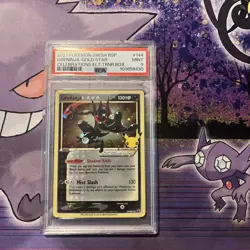 2021 Pokemon Greninja Gold Star Celebrations ETB Promo SWSH144 Mint PSA 9 - Image 1
