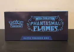 Pokemon Mega Evolution Phantasmal Flames Elite Trainer Box ETB Factory Sealed - Image 3