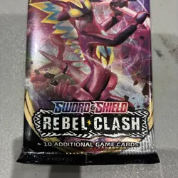 Pokemon TCG SWSH Rebel Clash 1x Booster Pack - Random Artwork [English] - Image 3