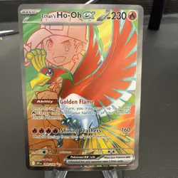 Ethan's Ho-Oh ex 209/182 Full Art Destined Rivals Pokemon TCG NM/MINT - Image 1