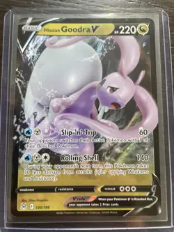 Hisuian Goodra V - Pokemon TCG - Sword & Shield - Lost Origin - 135/196 - Image 1
