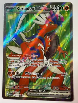 Koraidon ex ⭐ 231/198 Holo Ultra Rare Scarlet & Violet 2023 Pokemon NM - Image 1