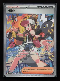 Hilda 171/086 Special Illustration Rare White Flare Pokemon Near Mint - Image 1