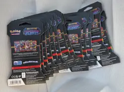 POKEMON ME02: PHANTASMAL FLAMES SLEEVED BOOSTER PACK LOT OF 13 SEALED - Image 2