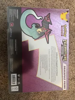 Pokemon 25th Celebrations Dragapult Prime Collection Box New Sealed 820650809385 - Image 2