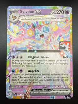 Sylveon ex 086/191 Pokemon Play! Prize Pack Series 7 Play Stamp NM CLEAN - Image 3
