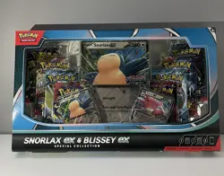 POKEMON TCG SNORLAX EX BLISSEY EX SPECIAL COLLECTION NEW & SEALED ✅🚚 - Image 1