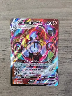 Pokemon TCG Chandelure VMAX 040/264 Holo Rare VMAX Fusion Strike NM - Image 1
