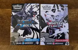 SEALED Pokemon TCG White Flare And Black Bolt Booster Bundle - Image 1