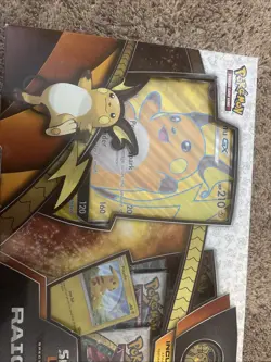 Sealed Pokemon Shining Legends Raichu GX Special Collection Box - Image 4