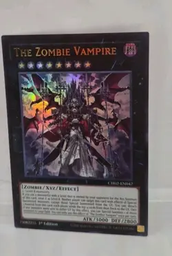 x1 The Zombie Vampire - CH02-EN047 - Ultra Rare - 1st Edition Yu-Gi-Oh! M/NM - Image 1