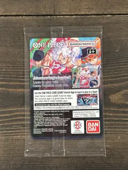 One Piece Bandai Namco Monkey.D.Luffy US Voyage Promo Foil P-055 - Image 2