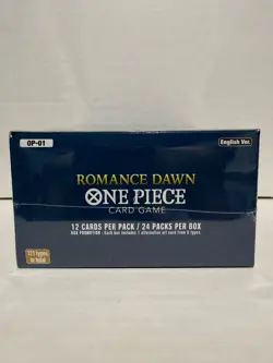NEW & SEALED One Piece OP-01 Romance Dawn Blue Bottom Box - Image 4