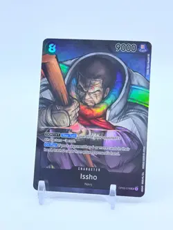 Issho OP03-078 Alt Art Super Rare One Piece TCG Pillars Of Strength OP03 - Image 1