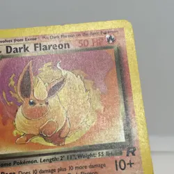 1st Edition Dark Flareon - Team Rocket - #35/82 - Vintage Pokemon Card 1999 - Image 2