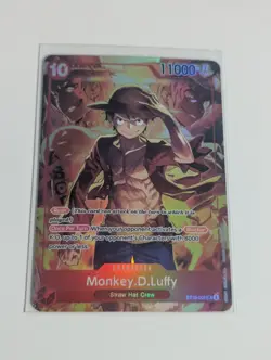 Monkey.D.Luffy (Treasure Booster Set) ST10-006 One Piece Promotion Cards Foil - Image 1