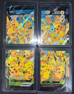 Pokemon TCG Pikachu V-Union Full 4-Card Set NM-M - Image 1