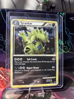 Tyranitar Unleashed Reverse Holo Card 26/95 - Image 1