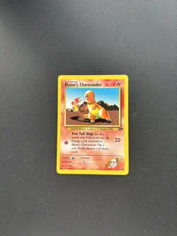 Pokemon Card Gym Challenge Blaine's Charmander 60/132 WOTC - Image 3