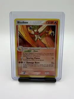 Pokemon TCG Blaziken EX Emerald Holo Rare Card 1/106 - Image 1