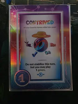 Doomlings Exclusive Foil Contrived Special Edition Card 1/4 - Conventions 2025 - Image 1