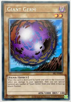 SRL-EN085 Giant Germ - Rare UNL Near Mint YuGiOh Card 25th Anniversary - Image 1