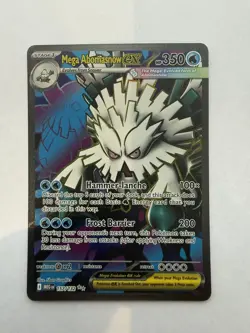 Pokemon Card Mega Abomasnow ex 157/132 Secret Rare Mega Evolution Near Mint - Image 1