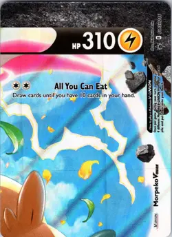 Morpeko V-Union - SWSH216 SWSH: Sword & Shield Promo Cards Pokemon NM Holo - Image 1