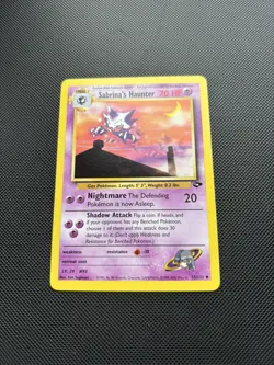 Pokemon Card Gym Challenge Sabrina's Haunter 55/132 WOTC - Image 2