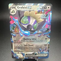 Grafaiai ex SVP 100 Black Star Promo Ultra Rare Holo Pokemon TCG Card NM - Image 1