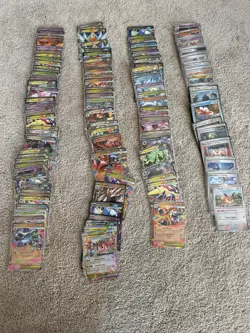 Lot of 100 Ex Pokemon Cards Also More The 20 Pokeball Pokemon Cards Bulk Lot - Image 1